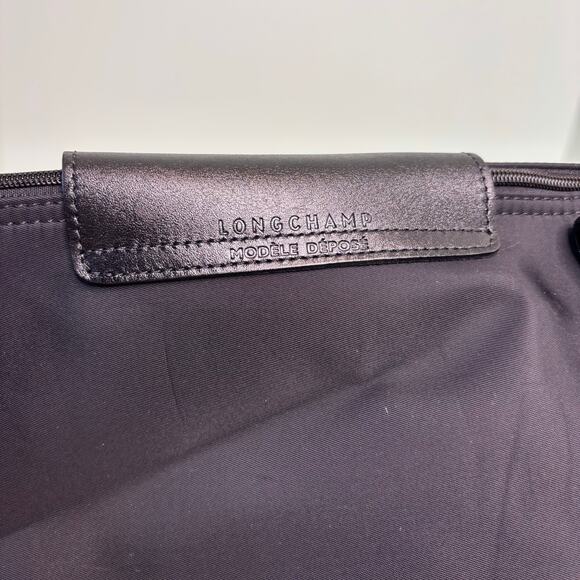 Longchamp Le Pilage Shoulder Large Tote Bag Black - Picture 6 of 12